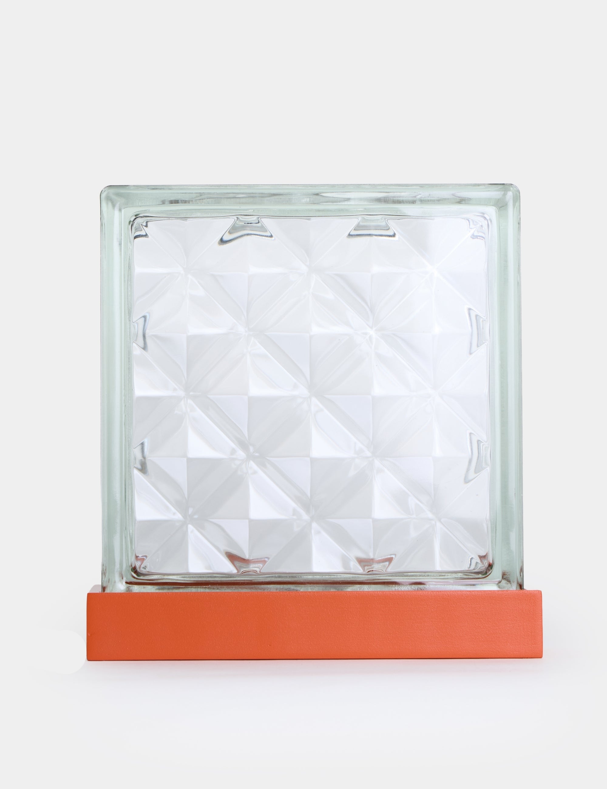 Mood Block Prizma Dekoratif Abajur - Turuncu