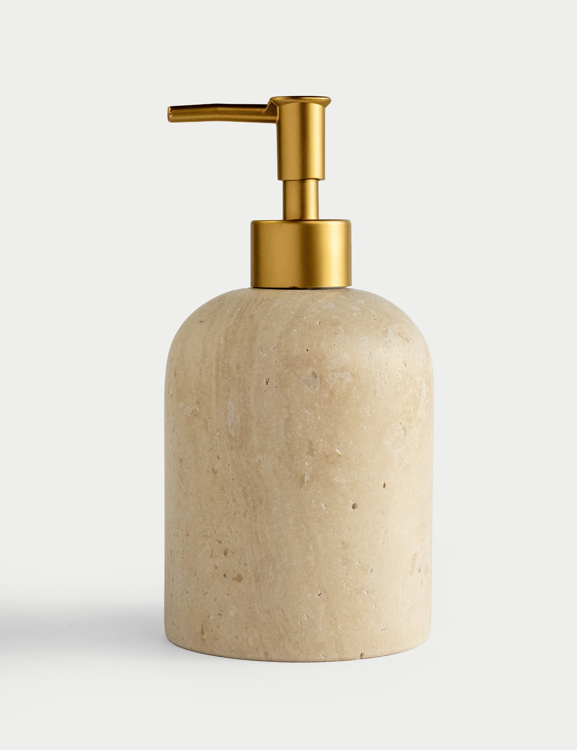 Etern Traverten Sıvı Sabunluk - Mat Gold