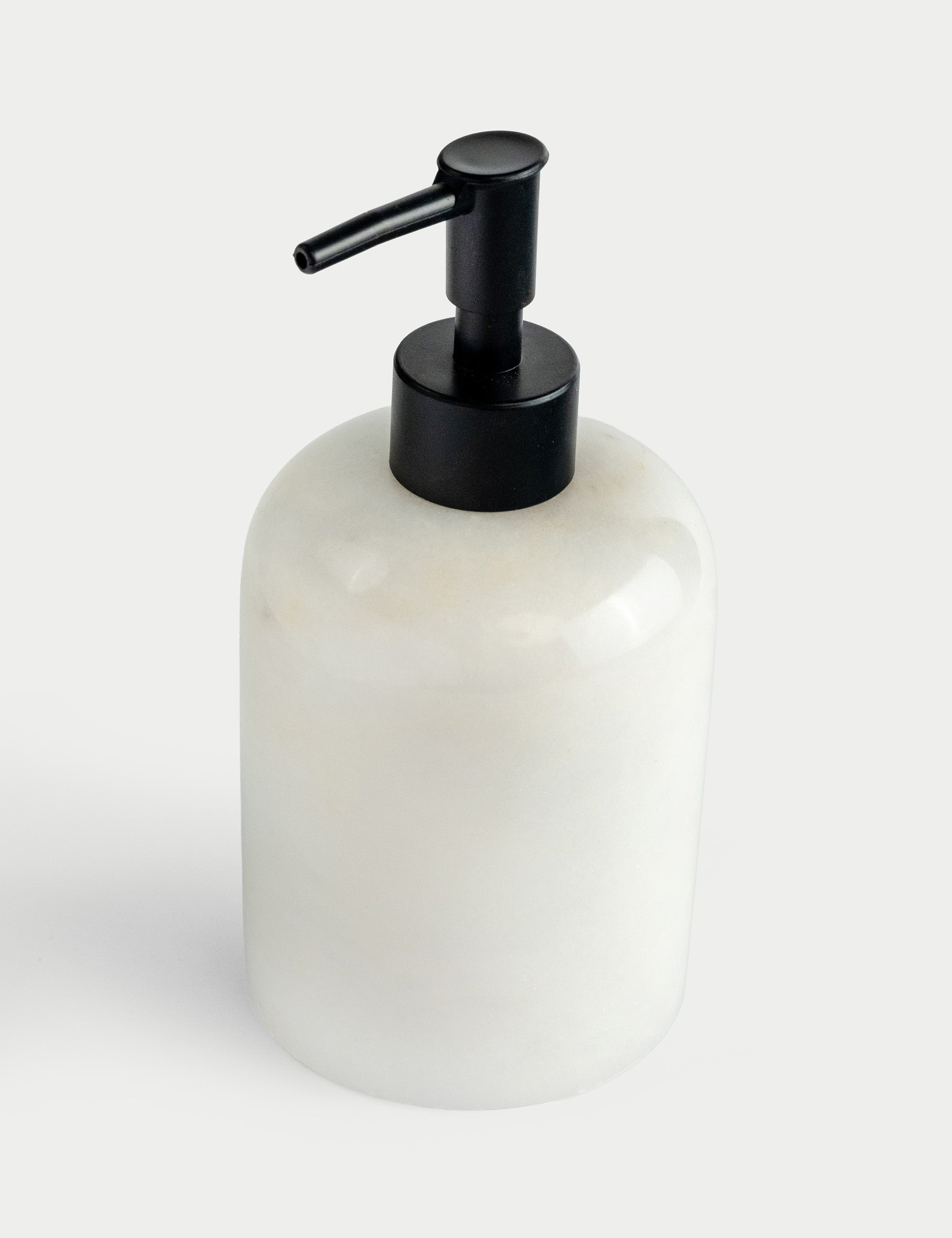 Bianco Mermer Sıvı Sabunluk - Siyah