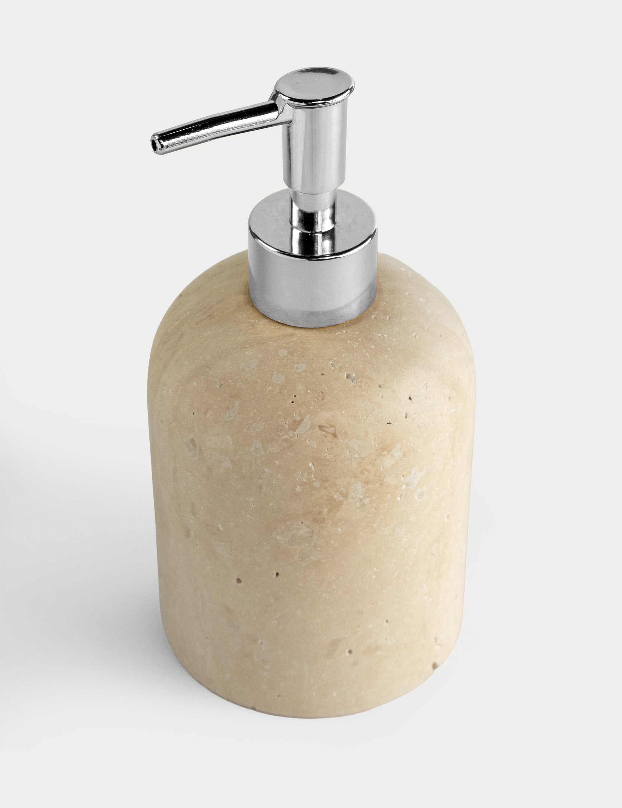 Etern Traverten Sıvı Sabunluk - Silver
