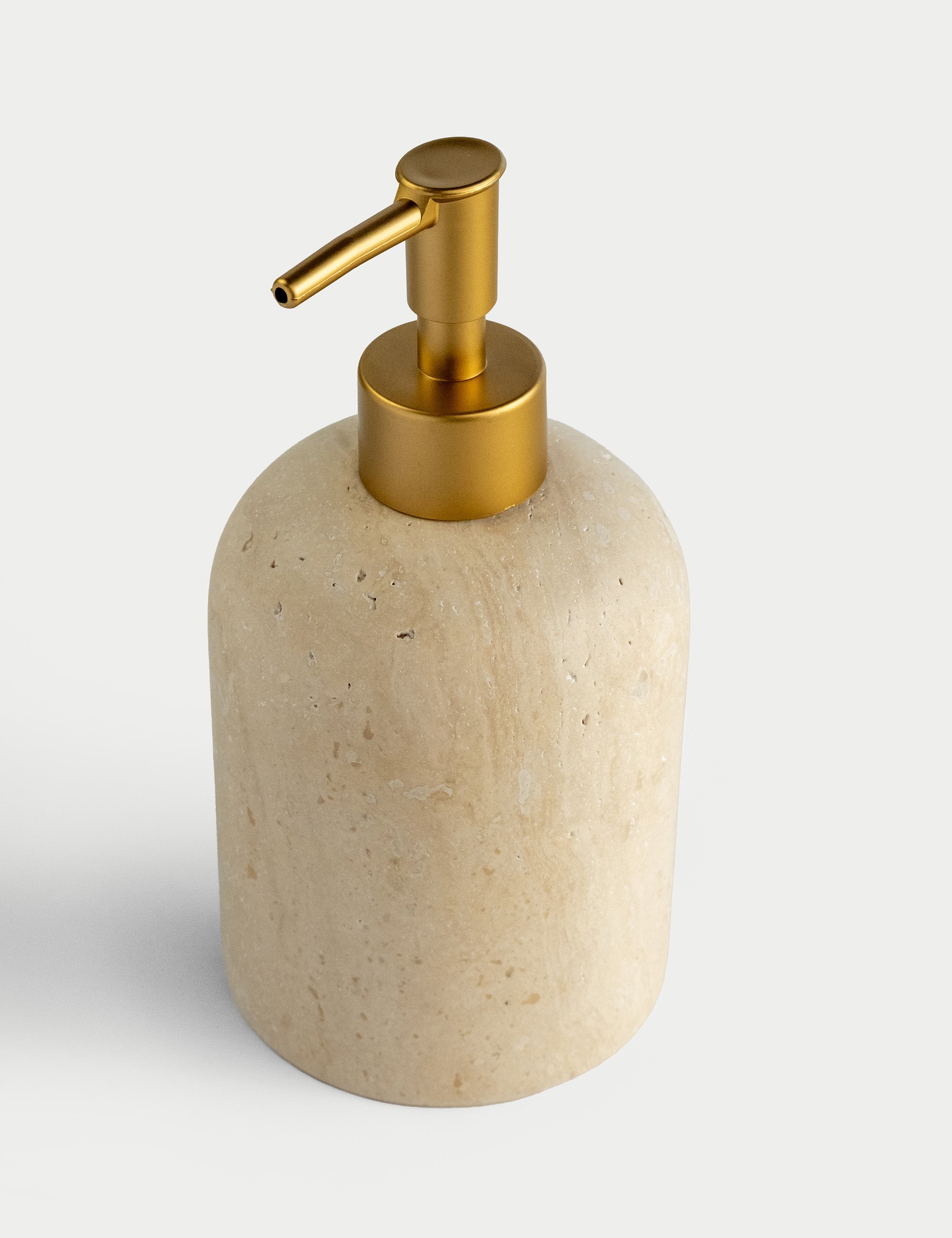 Etern Traverten Sıvı Sabunluk - Mat Gold