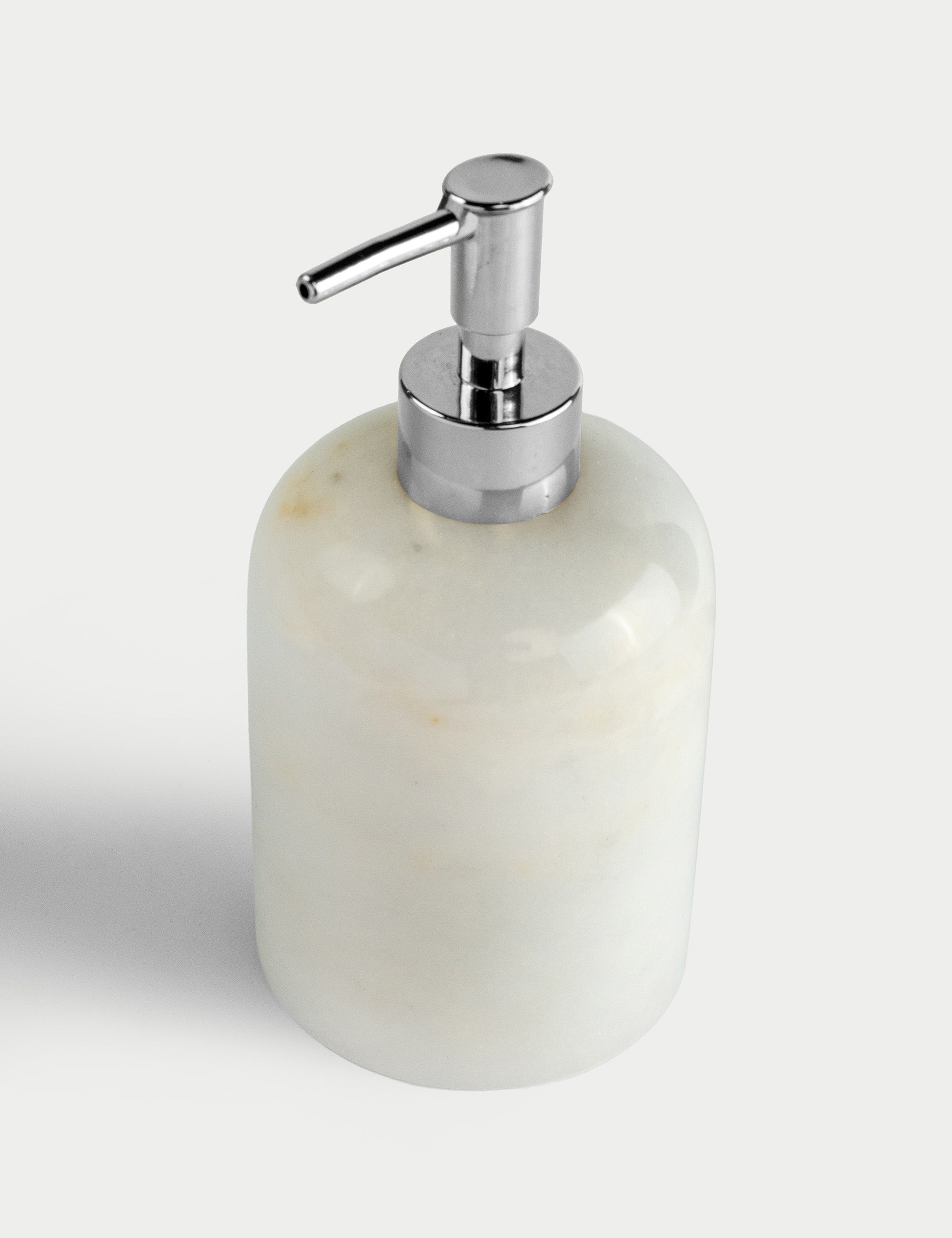 Bianco Mermer Sıvı Sabunluk - Silver