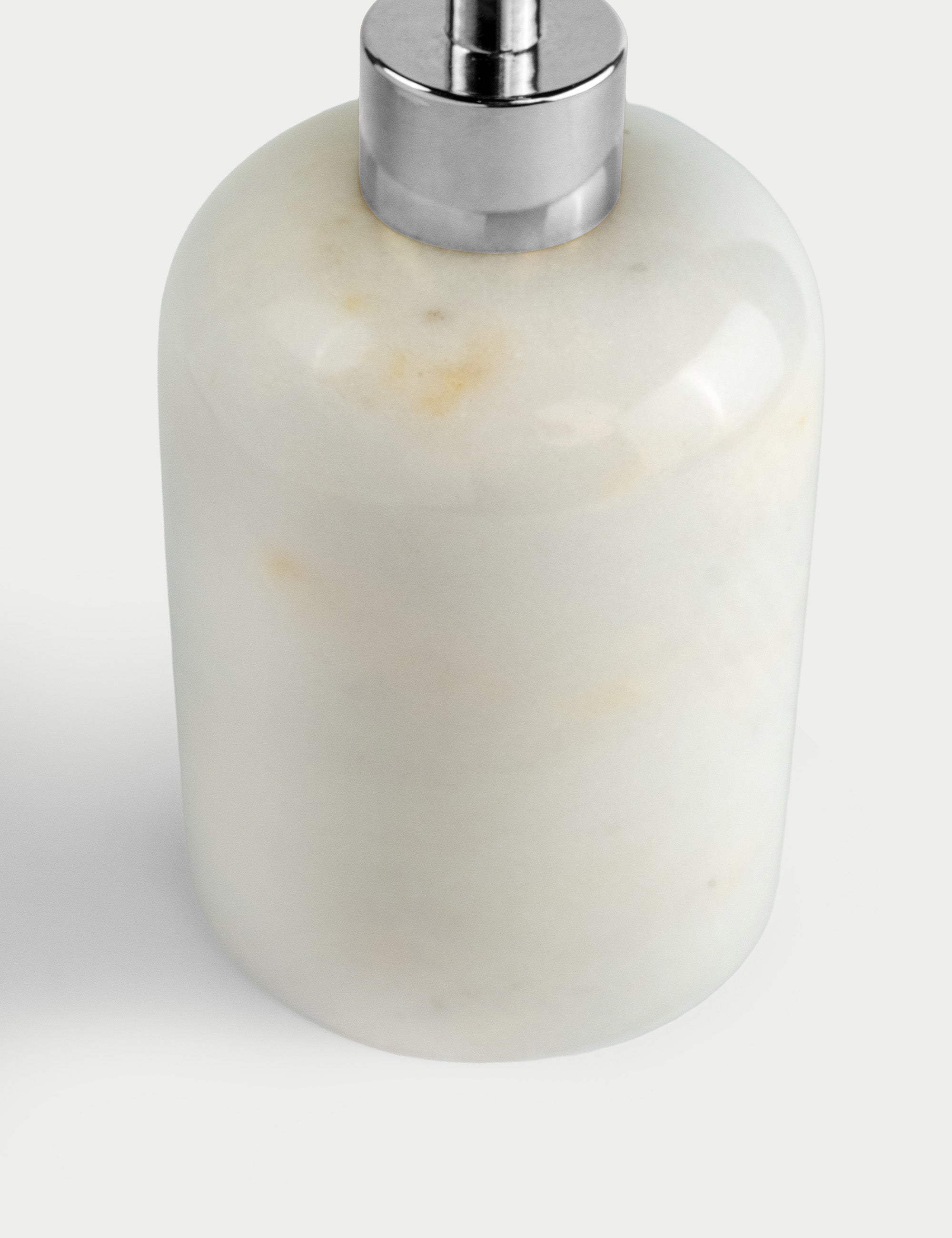 Bianco Mermer Sıvı Sabunluk - Silver