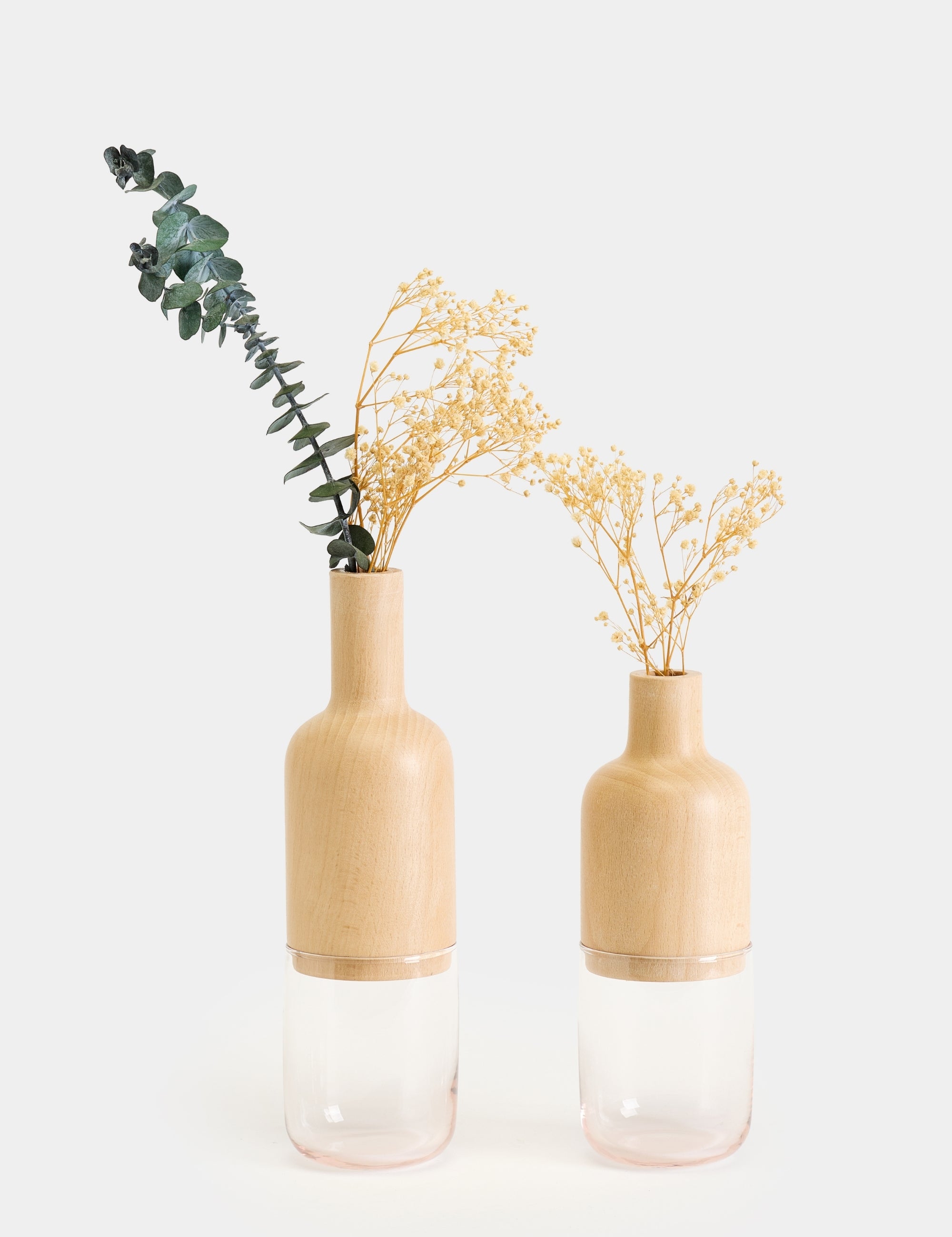 Harmony Minimalist 2'li Vazo Seti - Somon