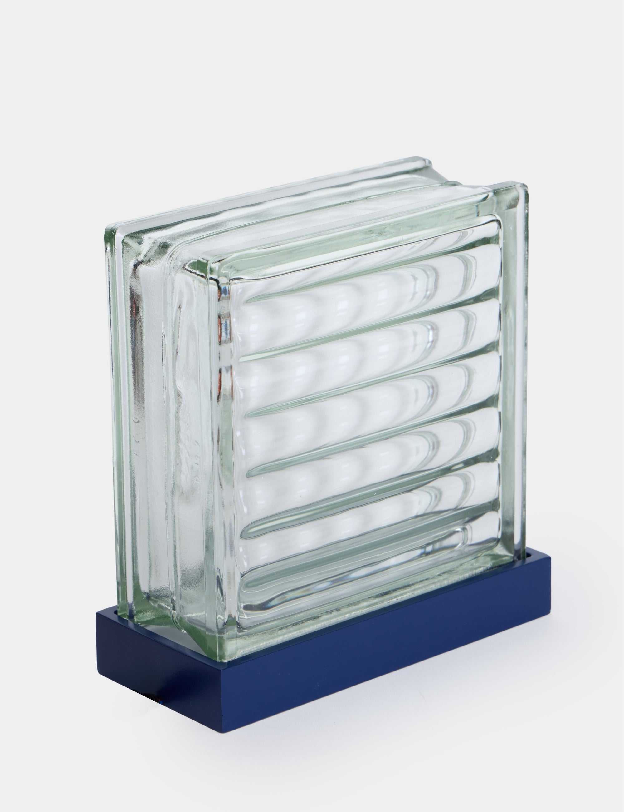 Mood Block Line Dekoratif Abajur - Lacivert