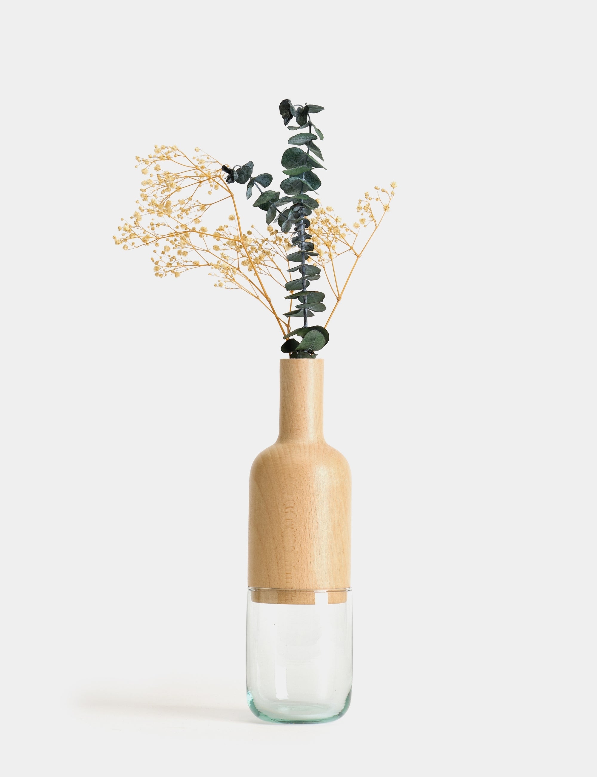 Harmony Minimalist 2'li Vazo Seti - Mint Yeşil