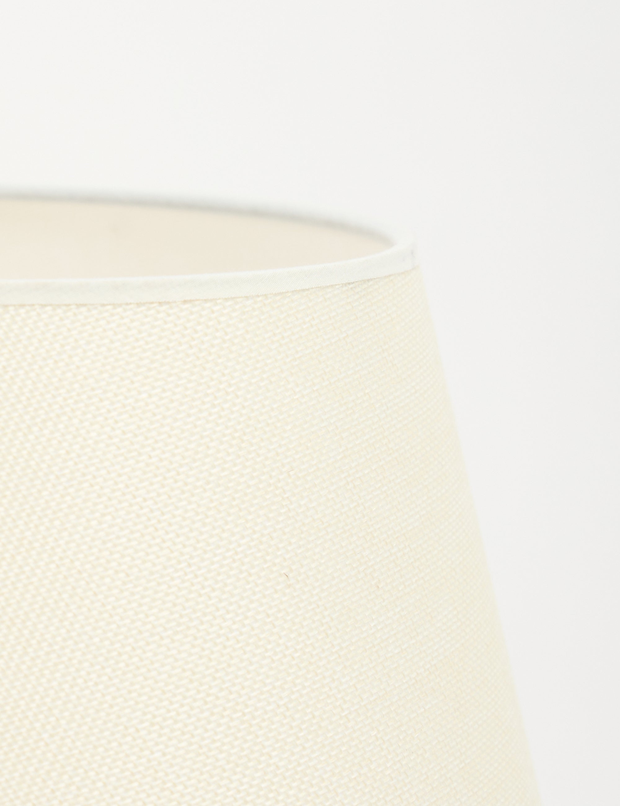 Meya Kumaş Şapkalı Traverten Abajur