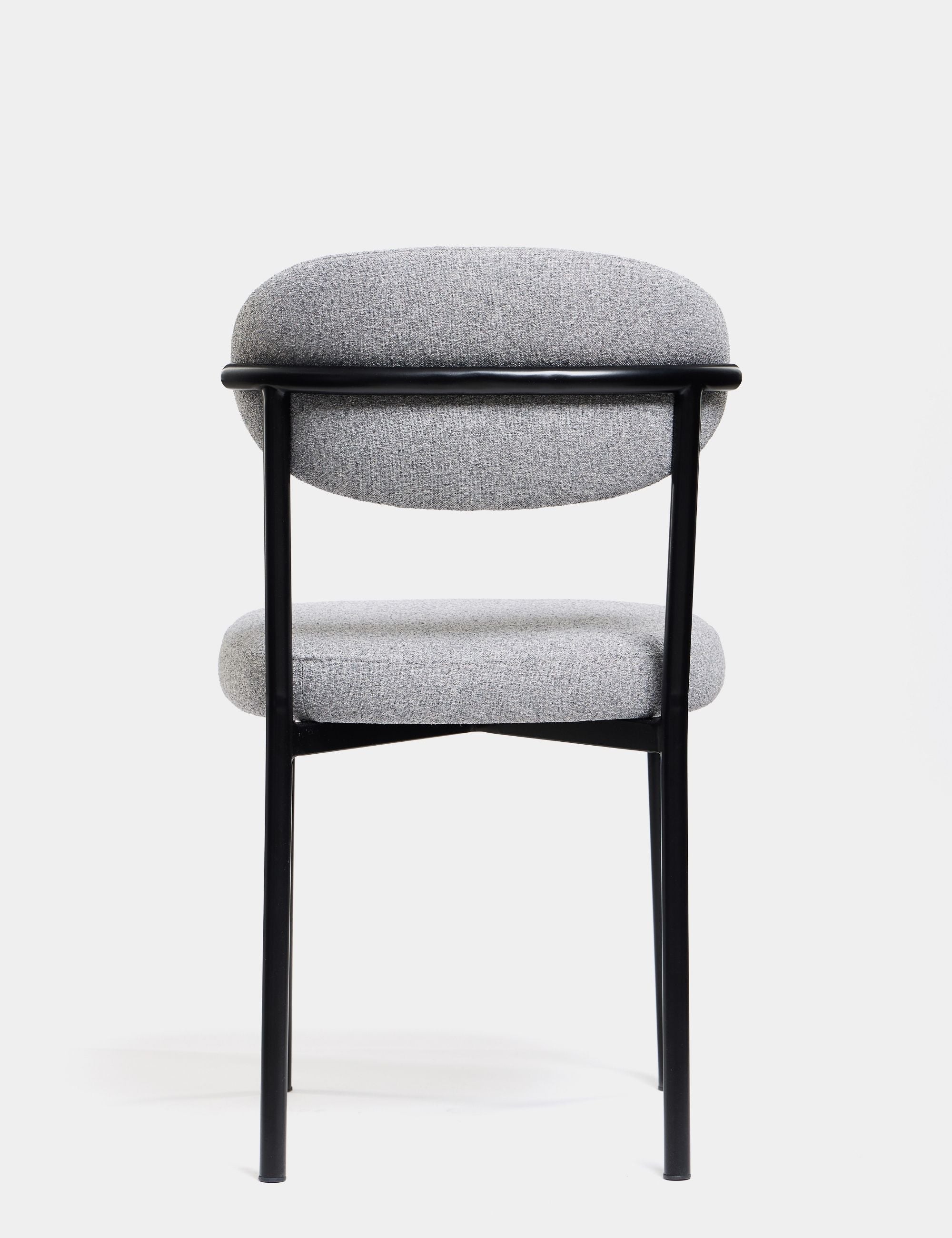 Norel Metal Gövdeli Yemek Odası Sandalyesi