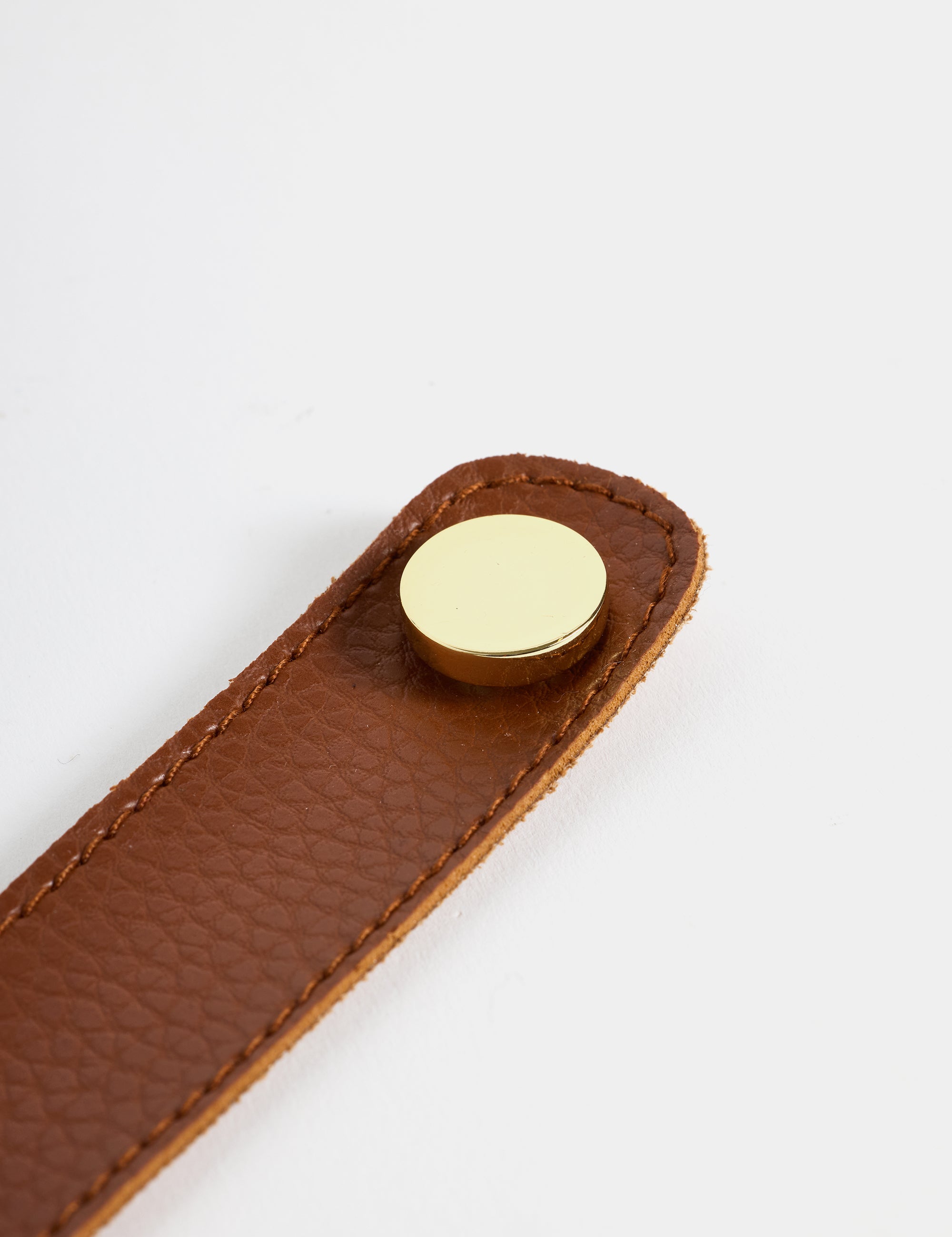 Deri 128 mm Gold Kaplama Kulp