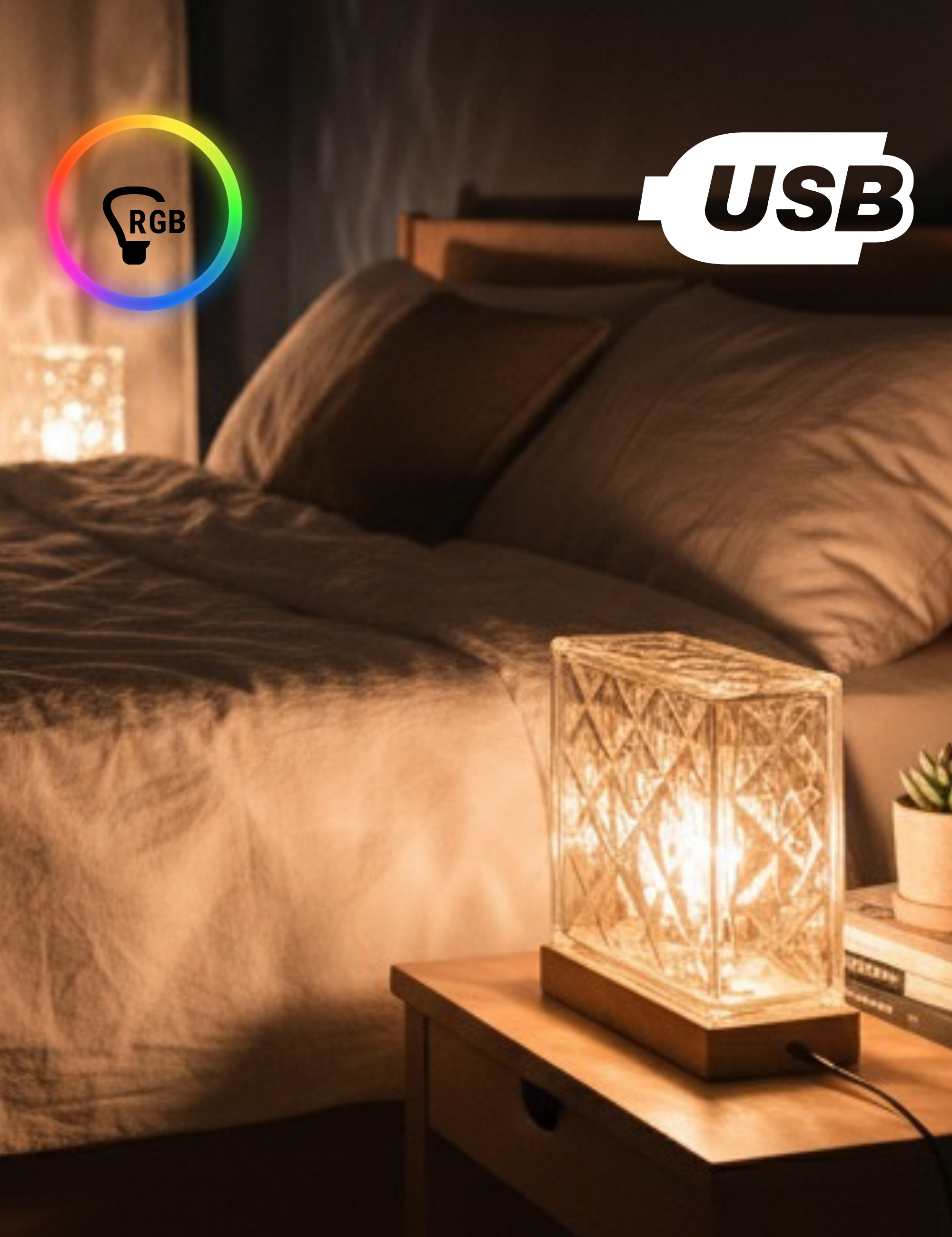 Mood Block Dekoratif Abajur