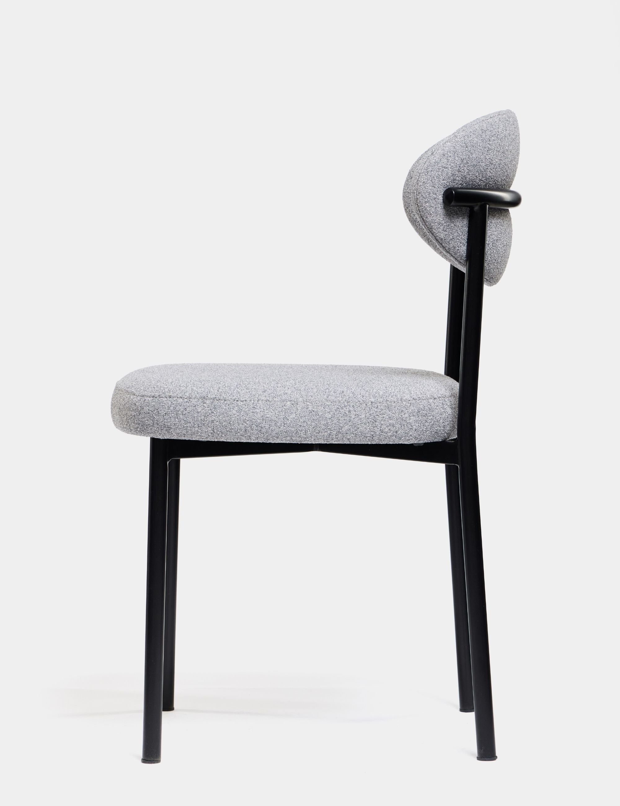 Norel Metal Gövdeli Yemek Odası Sandalyesi