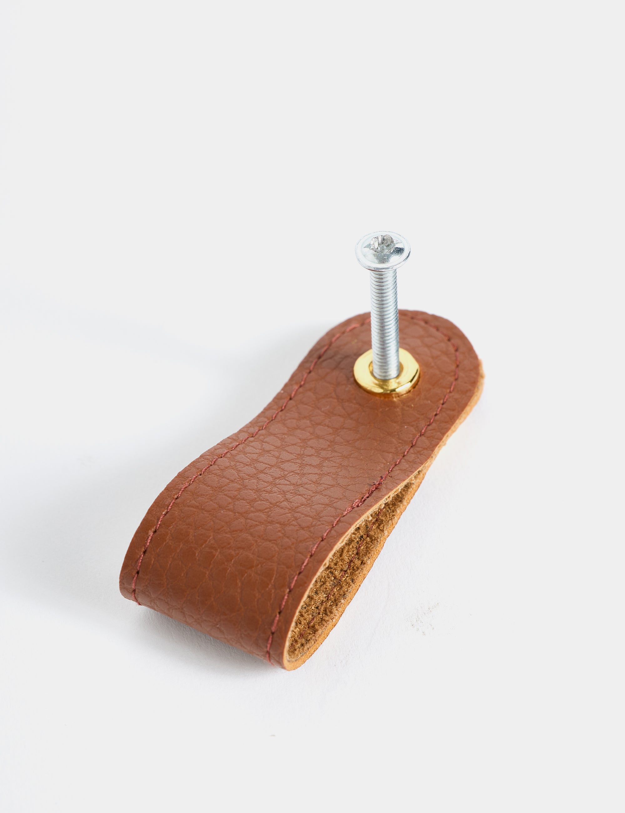 Deri Gold Kaplama Tekli Kulp