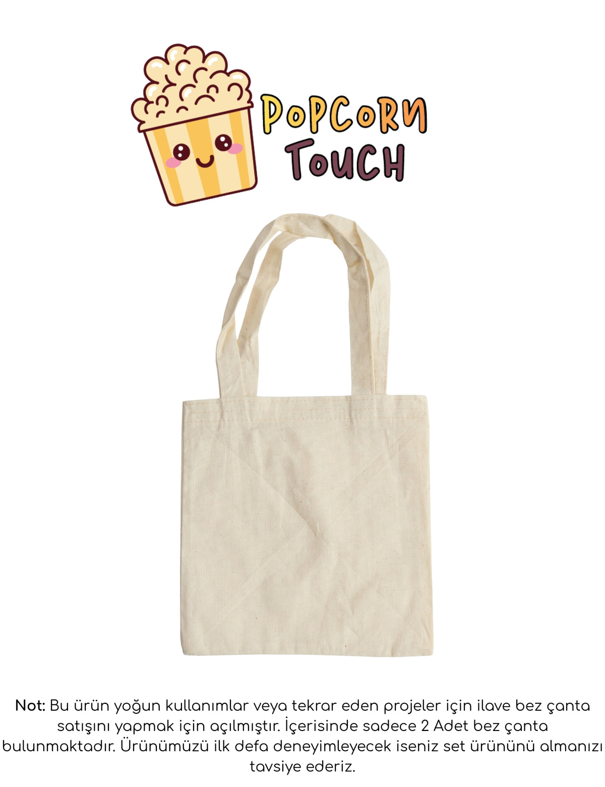 Maisonord Popcorn Touch Yedek Bez Çanta (2 Adet)