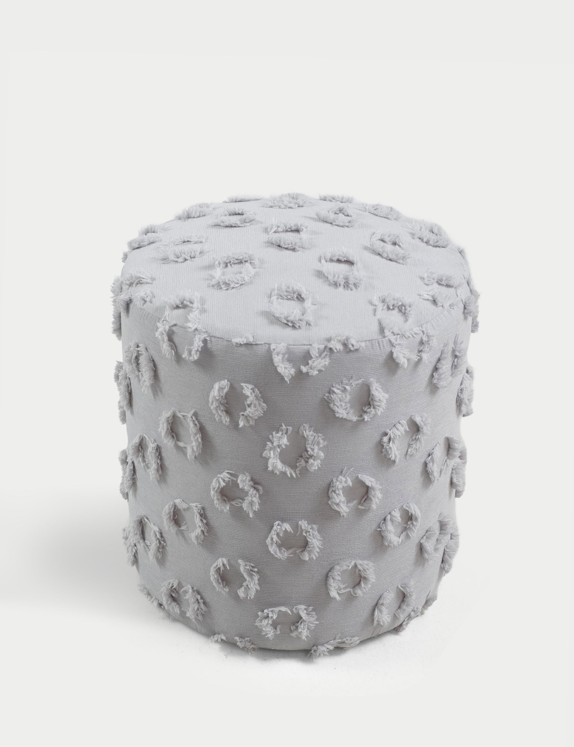 Astrid Dokuma Puf - Gri