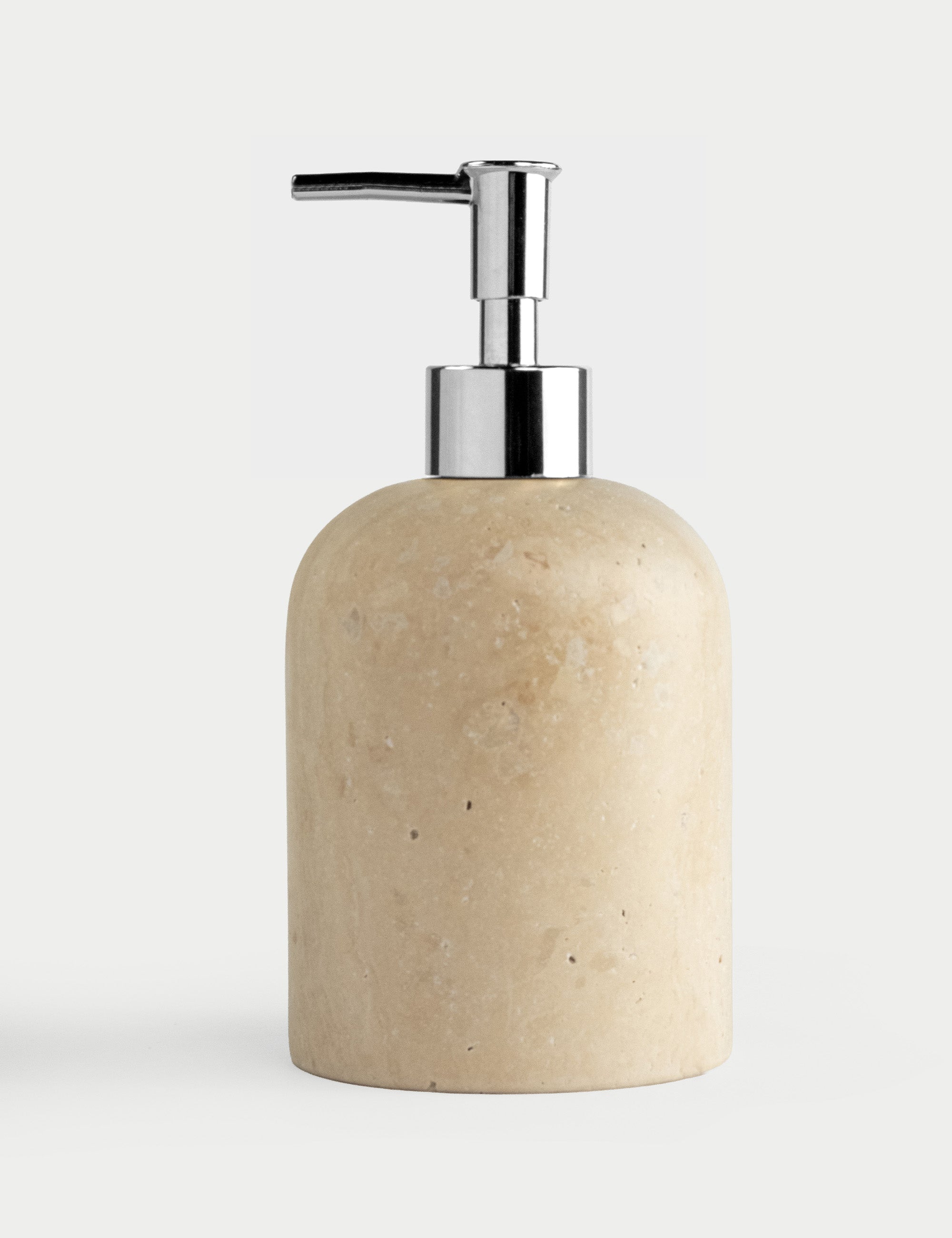 Etern Traverten Sıvı Sabunluk - Silver