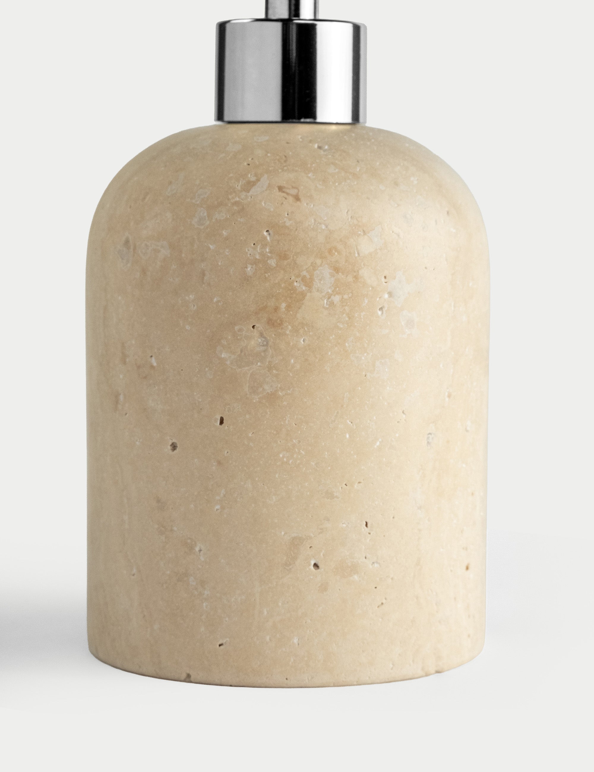 Etern Traverten Sıvı Sabunluk - Silver