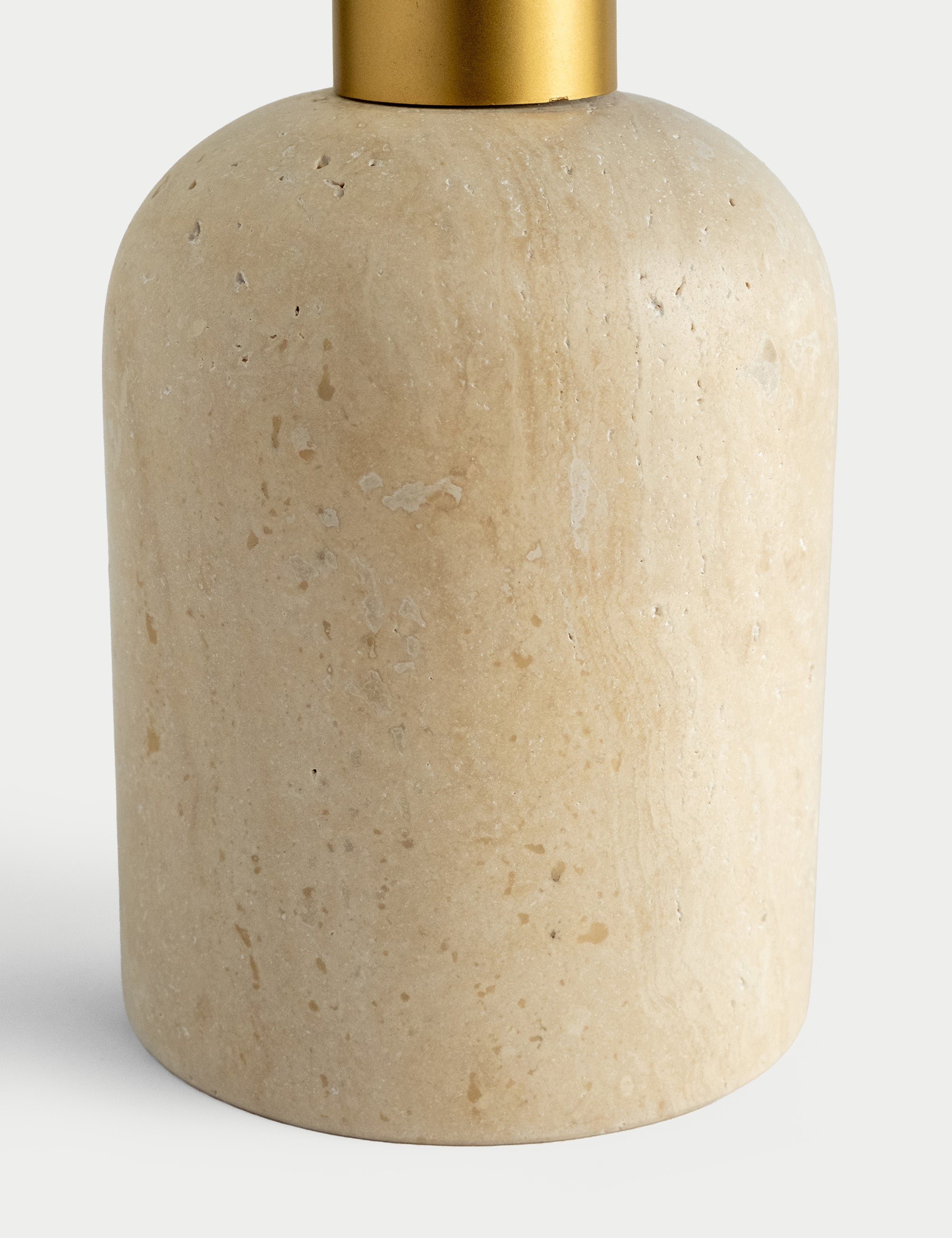 Etern Traverten Sıvı Sabunluk - Mat Gold