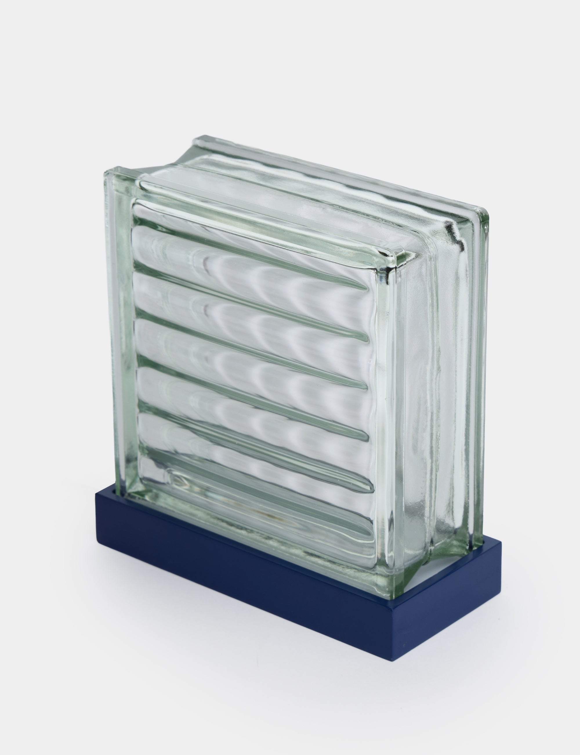 Mood Block Line Dekoratif Abajur - Lacivert