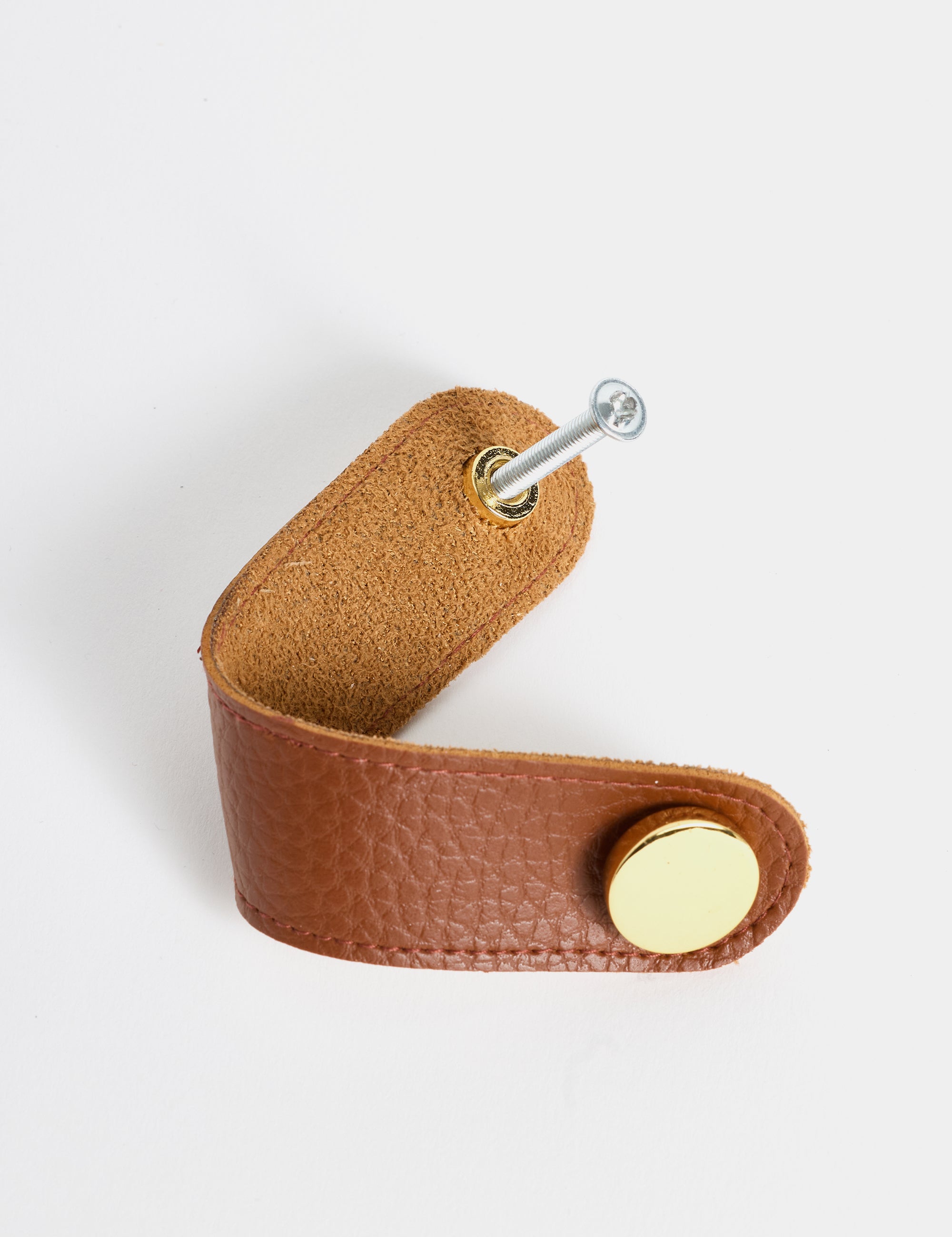 Deri 96 mm Gold Kaplama Kulp