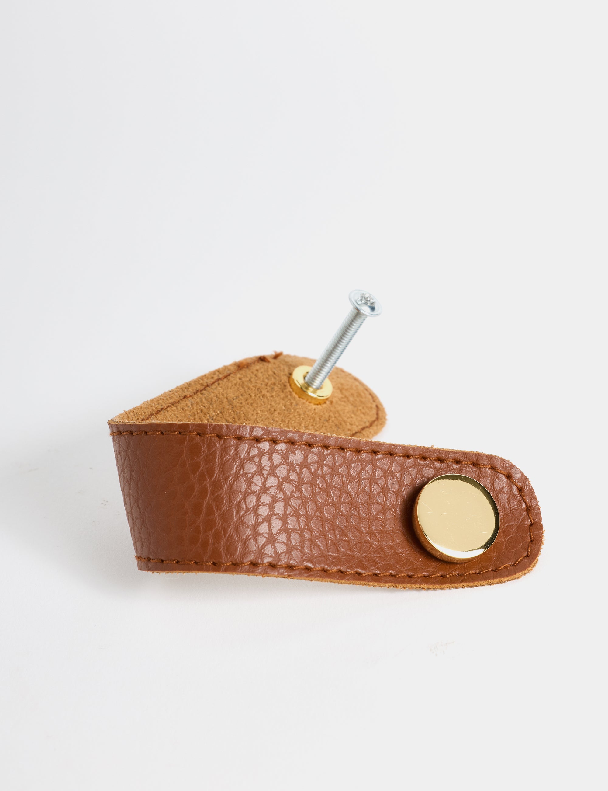 Deri 128 mm Gold Kaplama Kulp