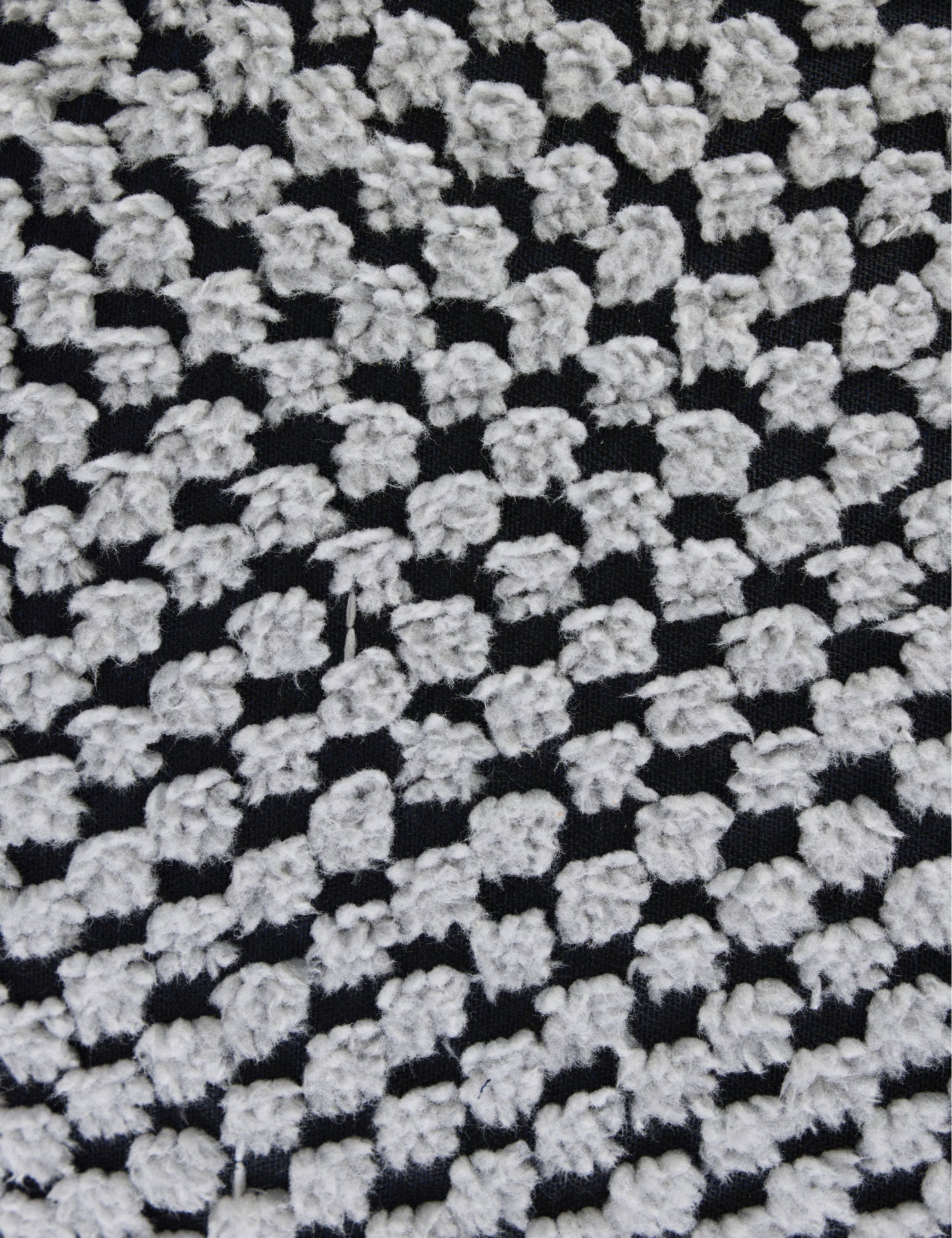 Alpaka Modern Puf - Gri