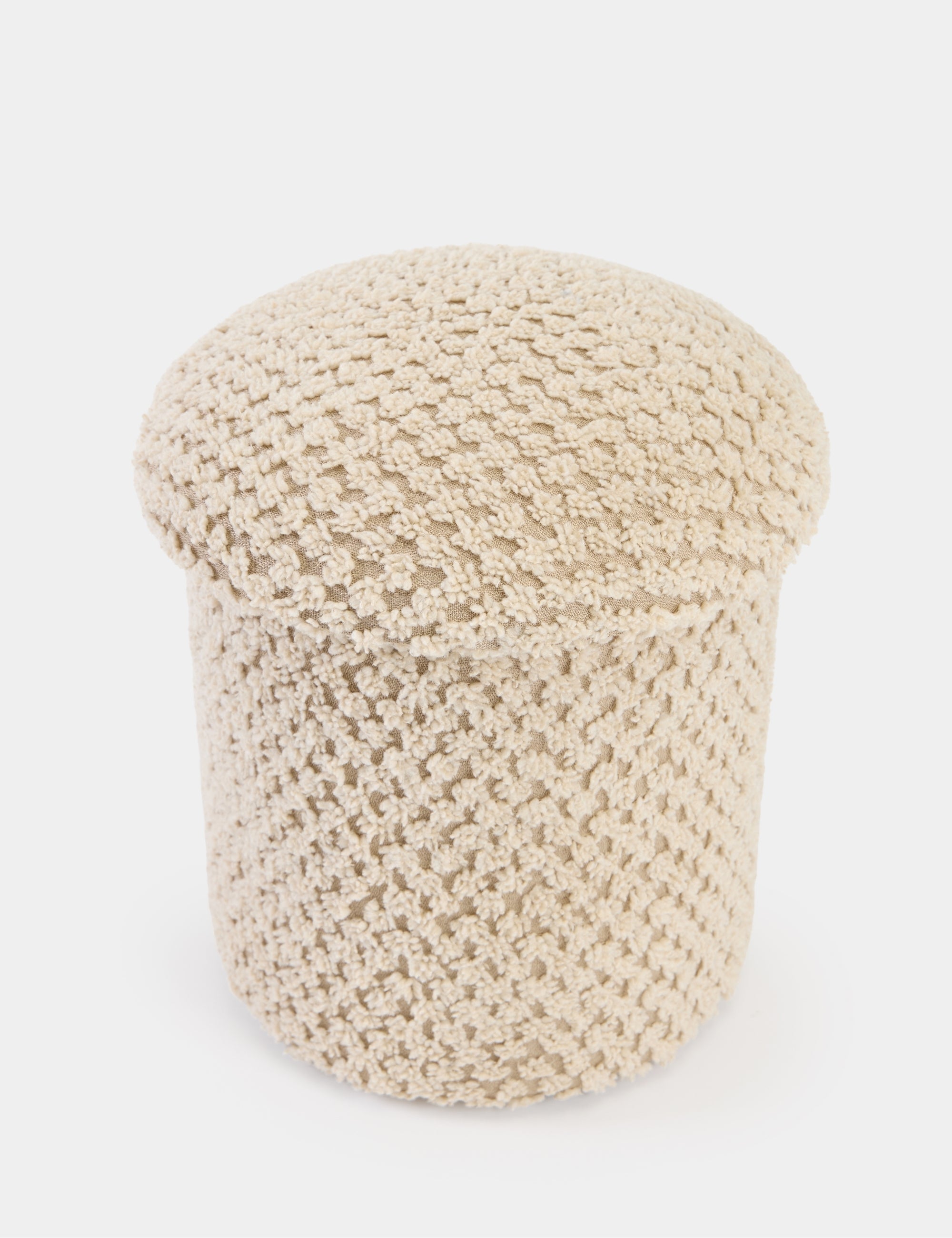 Alpaka Modern Puf - Bej