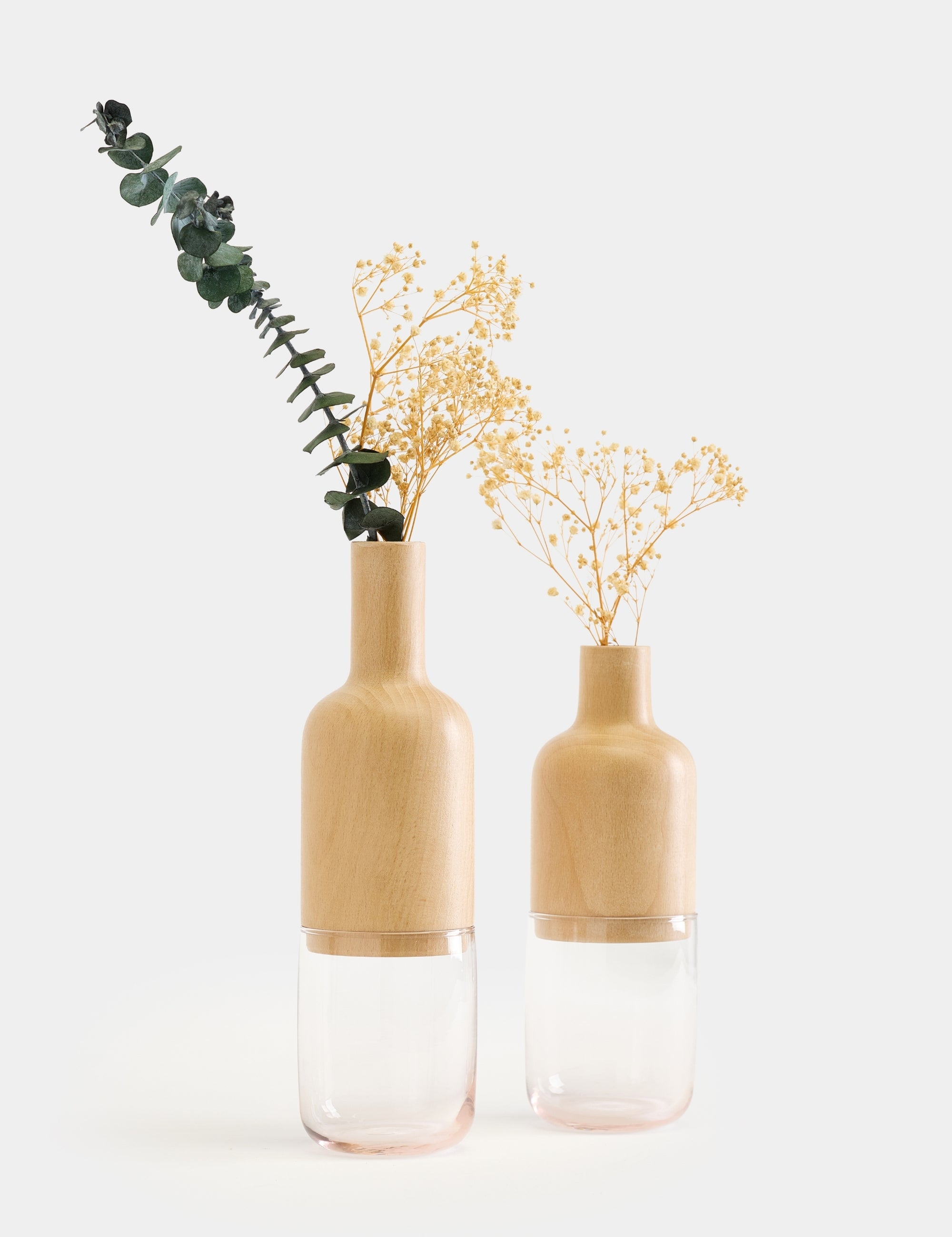 Harmony Minimalist 2'li Vazo Seti - Somon