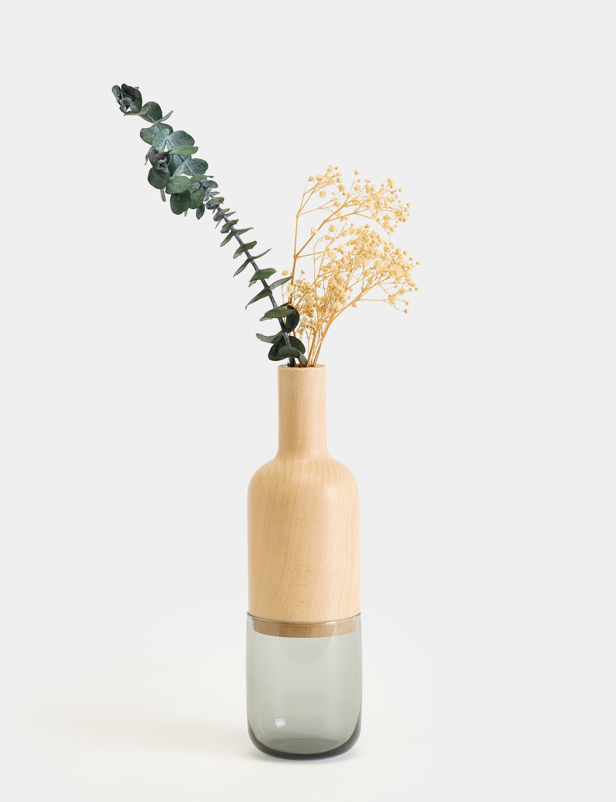 Harmony Minimalist 2'li Vazo Seti - Antrasit