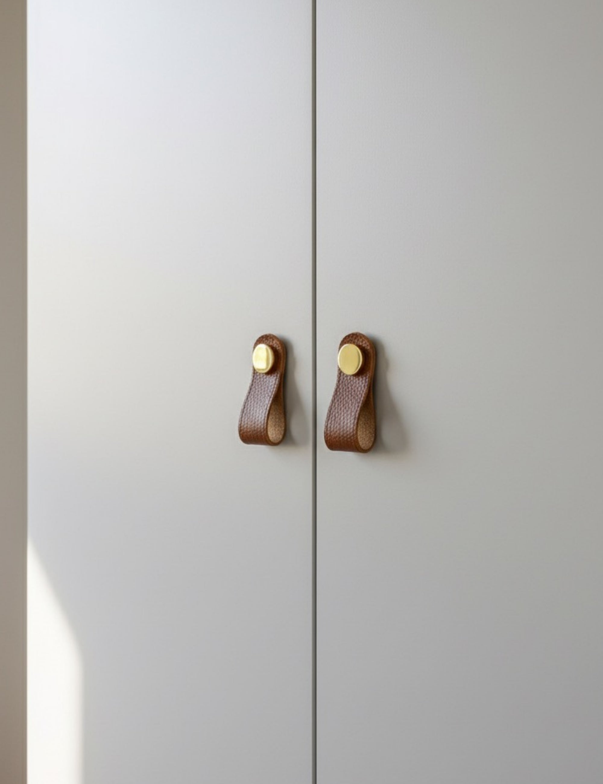 Deri Gold Kaplama Tekli Kulp