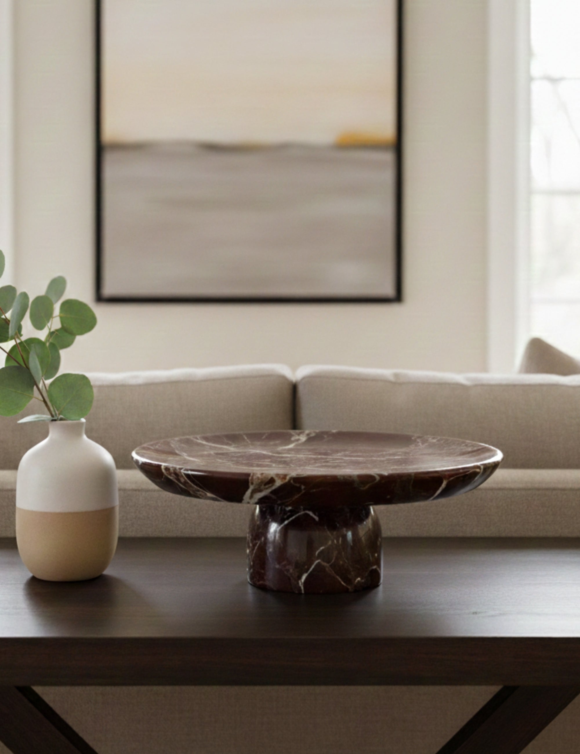 Rosso Levanto Sunum Tabağı