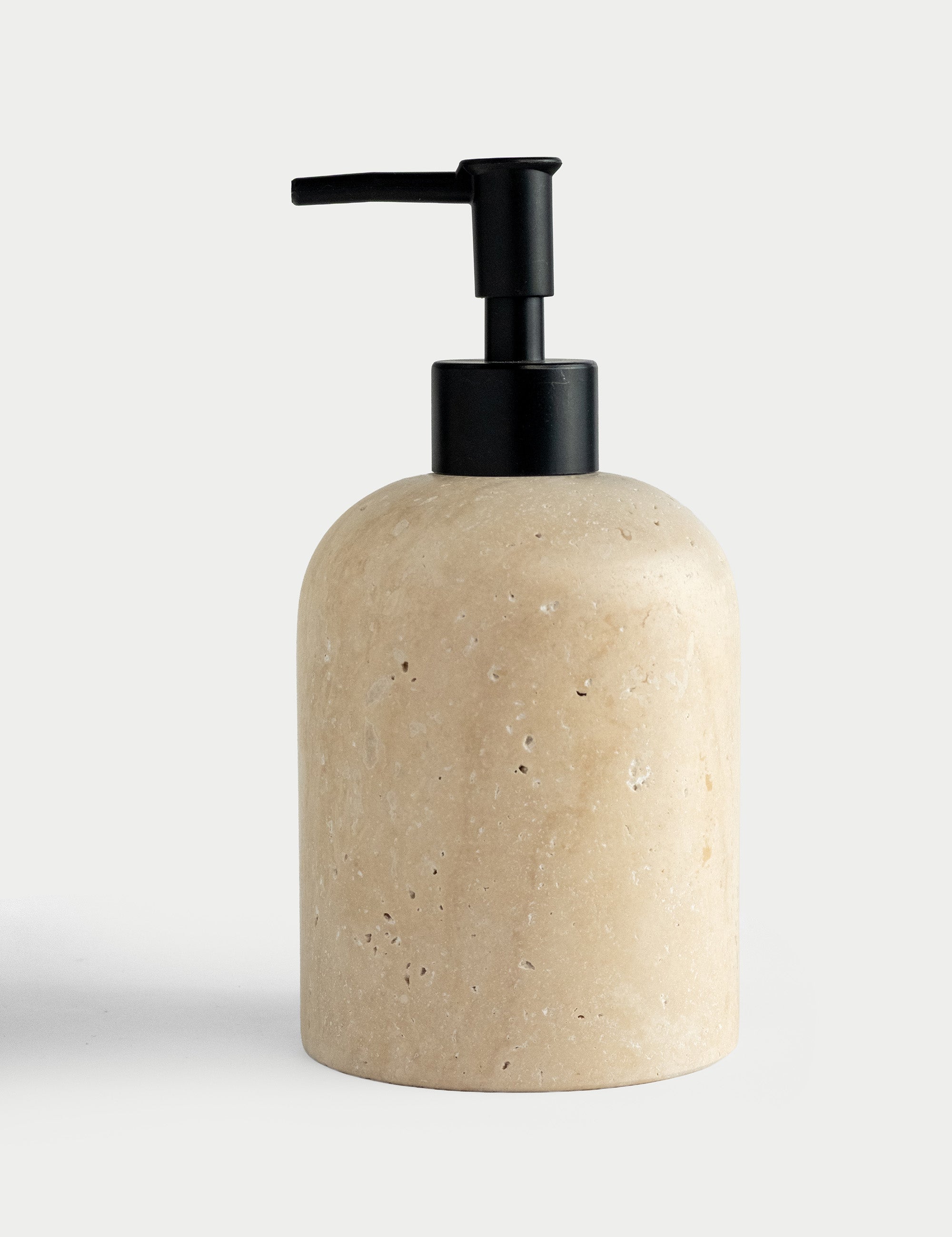 Etern Traverten Sıvı Sabunluk - Siyah
